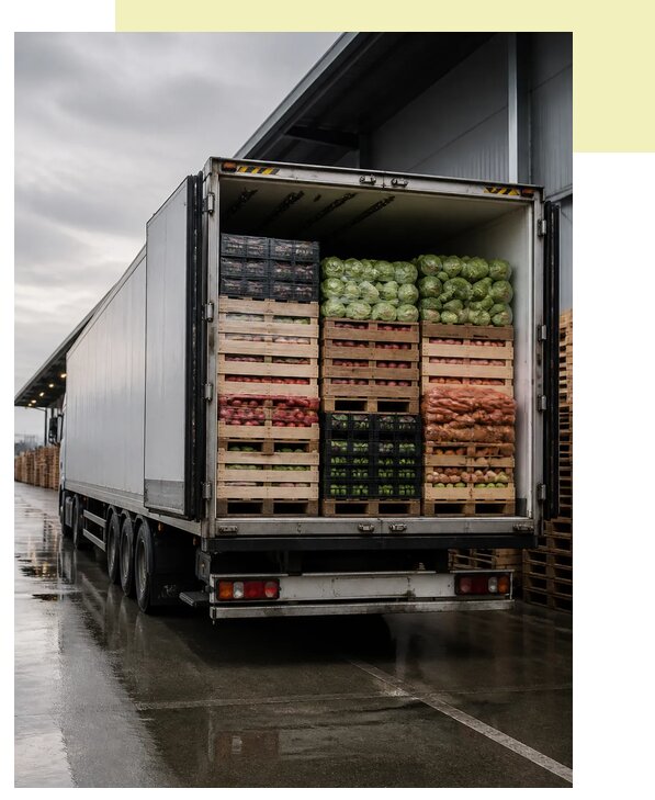 Перевозка плодоовощной продукции в Протвино по цене от 5088 р. | Агросервис-Прн